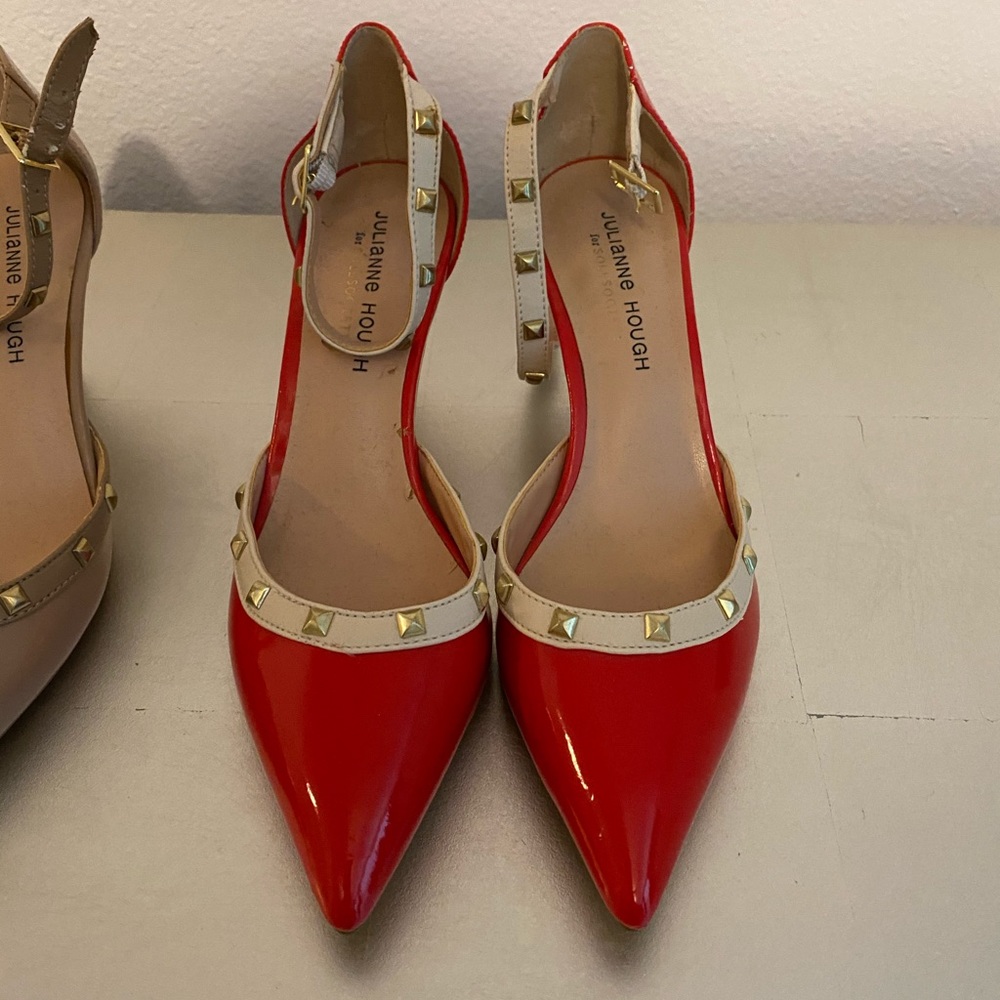 Sole Society Studded Heels Julianne Hough Size 8